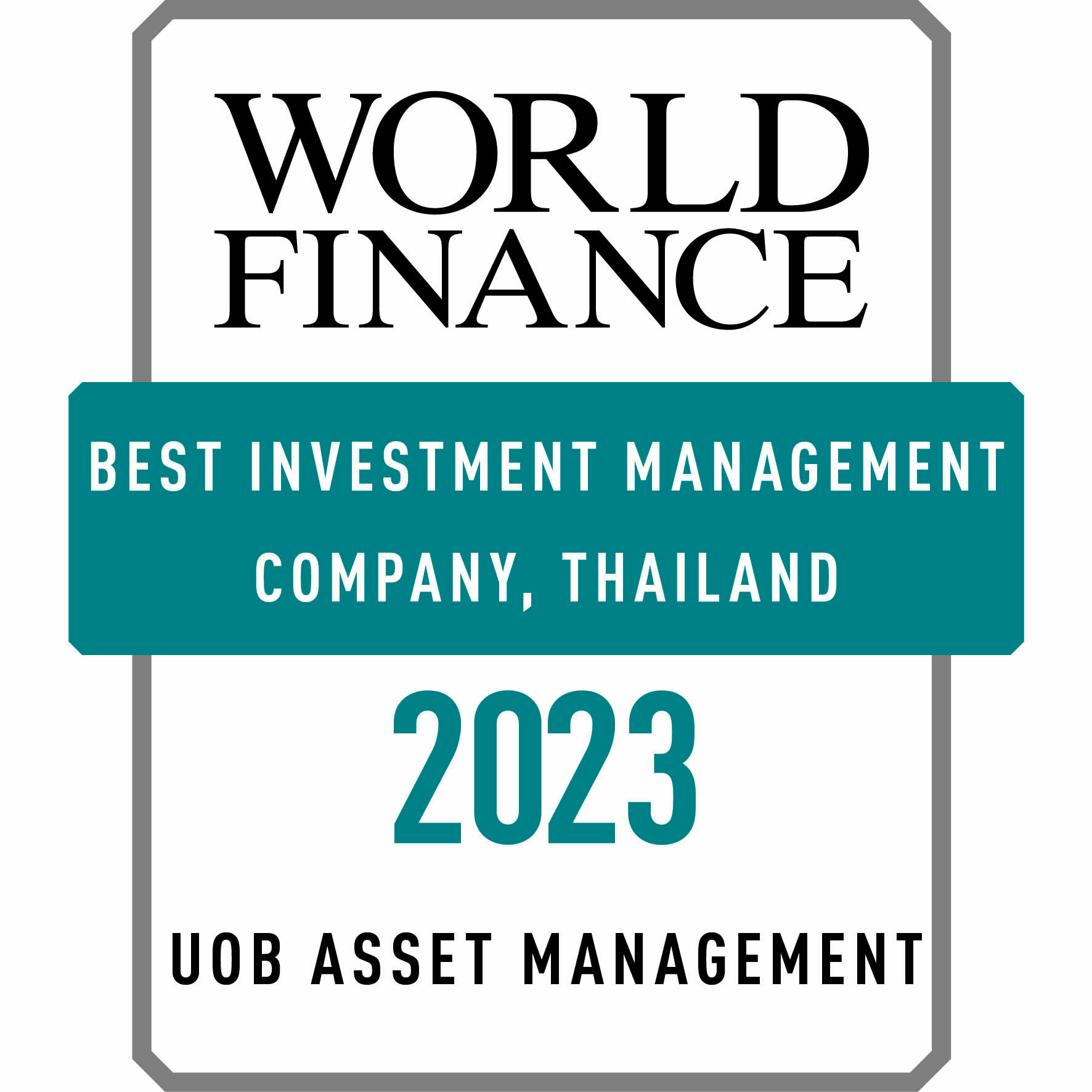 World Finance : Investment Management Awards 2023